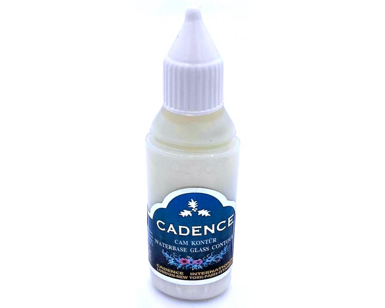 Vernice Contour per Vetro e Ceramica | 177 Perlato - 50ml Vernice Contour per Vetro e Ceramica | 177 Perlato - 50ml