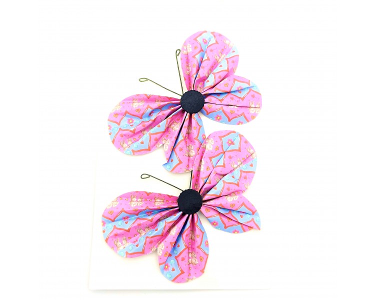 Farfalle Adesive | Rosa - 2 pezzi Farfalle Adesive | Rosa - 2 pezzi