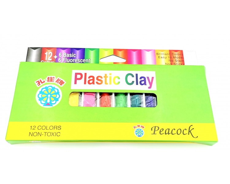 Plastilina | 12x15g - 12 pezzi Plastilina | 12x15g - 12 pezzi