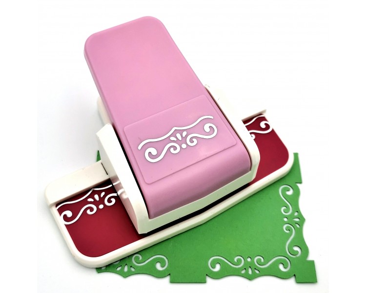 Perforatore di Bordi Decorativo Rosa Perforatore di Bordi Decorativo Rosa