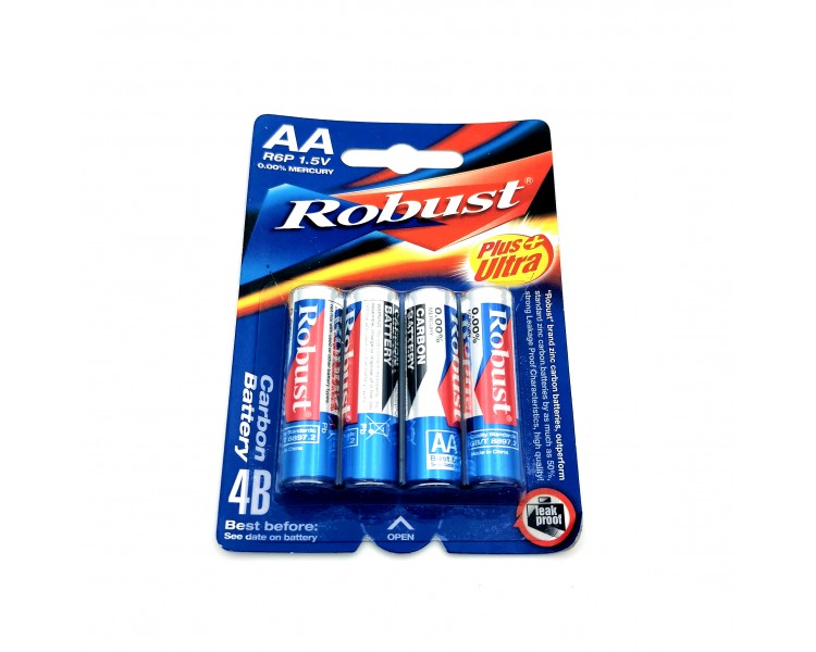 Pile AA R6P 1.5V | 4 pezzi Pile AA R6P 1.5V | 4 pezzi