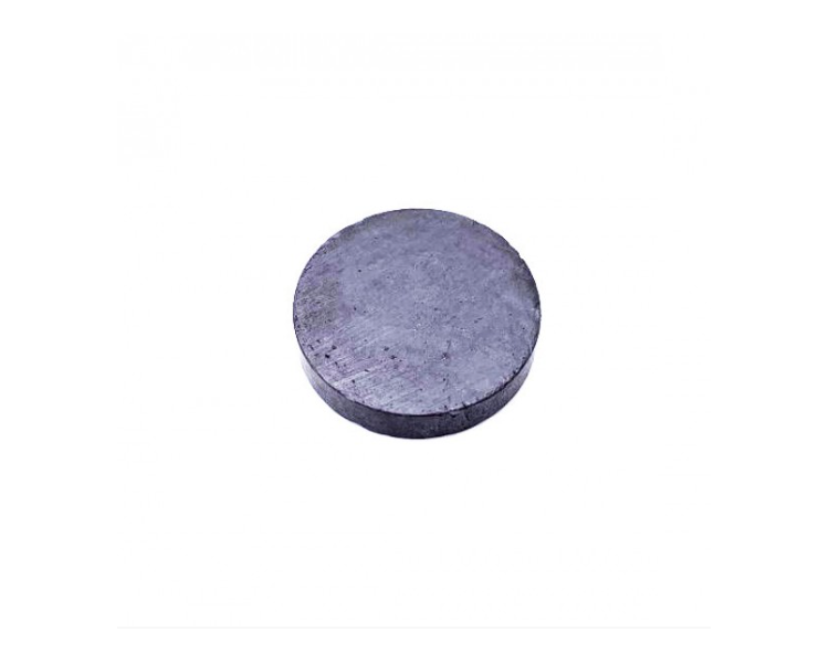 Calamita Rotonda | Nero - 25x5mm Calamita Rotonda | Nero - 25x5mm