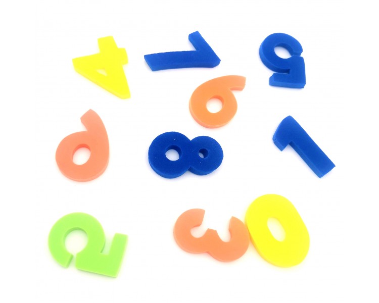 Numeri in Spugna | 10 pezzi Numeri in Spugna | 10 pezzi