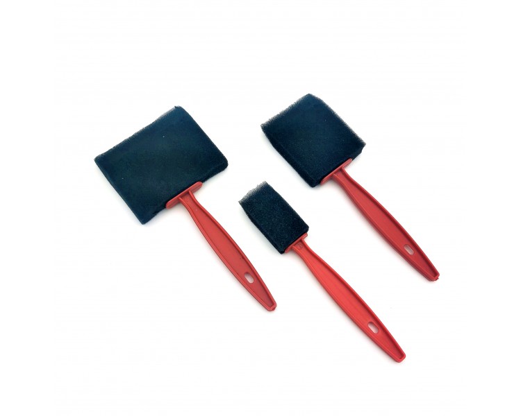 Set Pennelli in Spugna | 3 pezzi Set Pennelli in Spugna | 3 pezzi