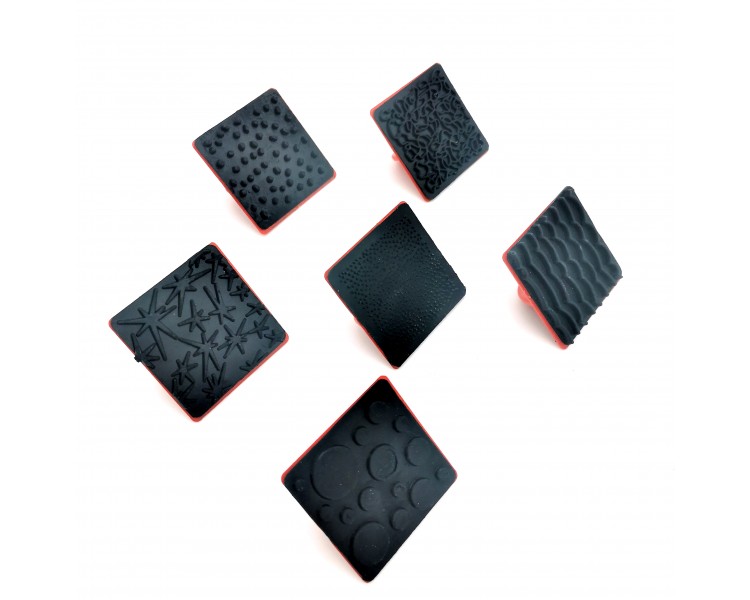 Timbri con Pattern | 6 pezzi Timbri con Pattern | 6 pezzi