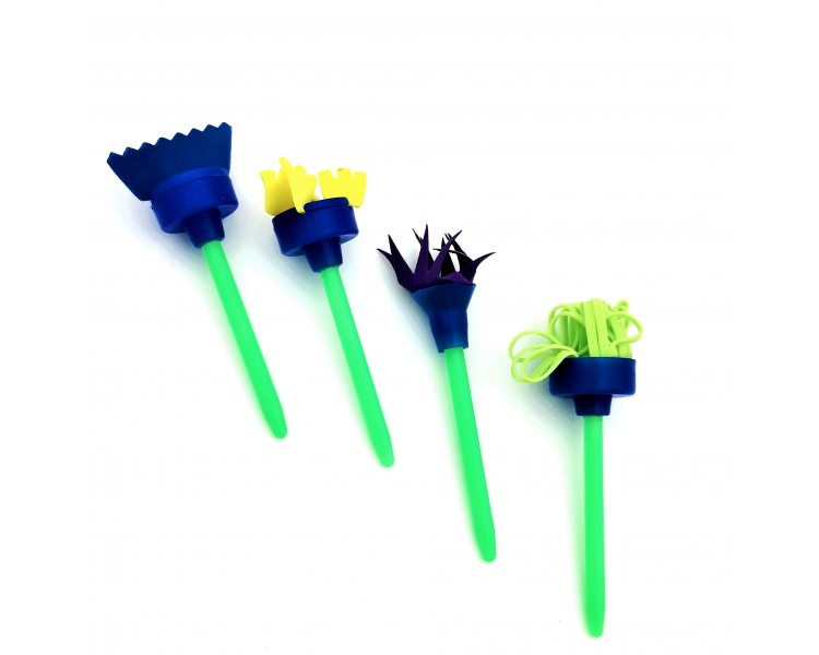 Set Pennelli in Spugna | 4 pezzi Set Pennelli in Spugna | 4 pezzi