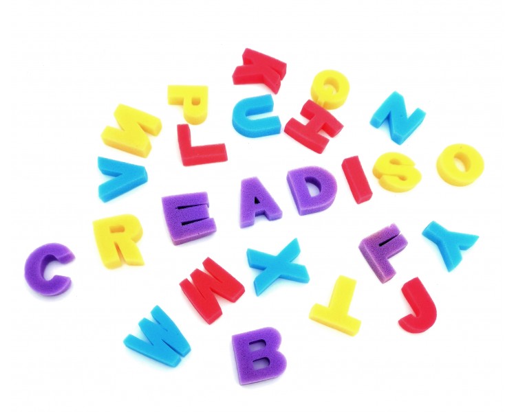Lettere in Spugna | 25 pezzi Lettere in Spugna | 25 pezzi