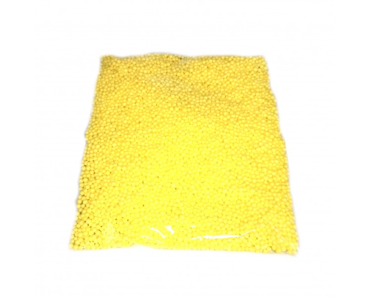 Palline Polistirolo | Giallo - 2,5/3,5mm Palline Polistirolo | Giallo - 2,5/3,5mm