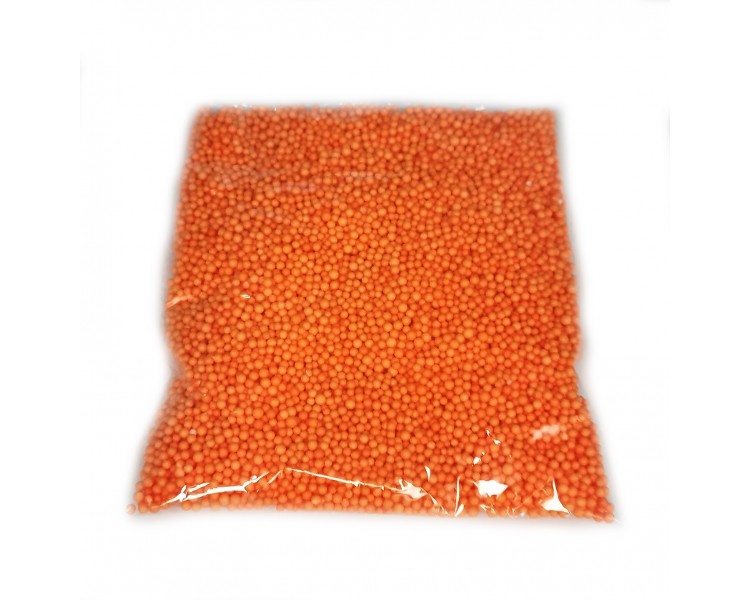 Palline Polistirolo | Arancione - 2,5/3,5mm Palline Polistirolo | Arancione - 2,5/3,5mm