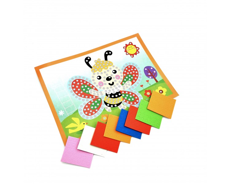 Disegni da decorare con Stickers in gomma Disegni da decorare con Stickers in gomma