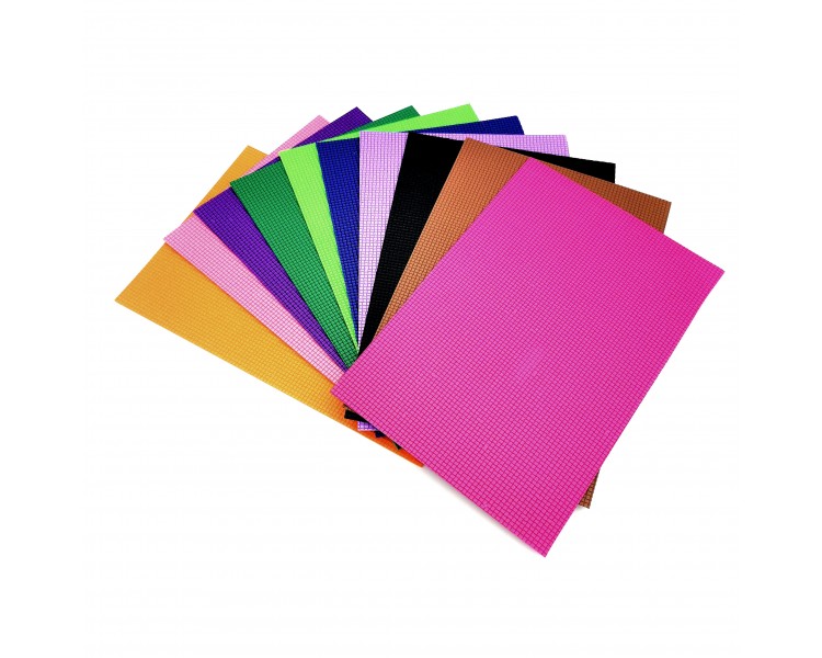 Spugna Eva 10 fogli 20x30cm 3mm Spugna Eva 10 fogli 20x30cm 3mm