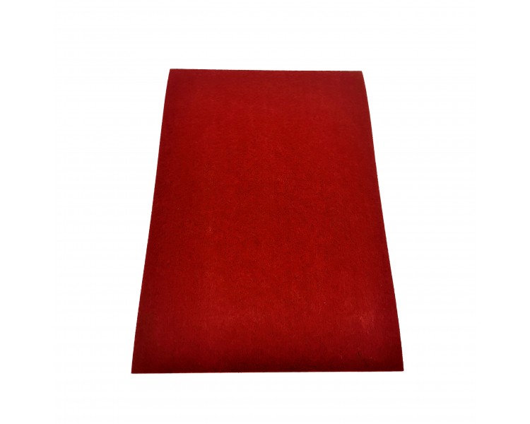 Carta Decorativa Feltro | Rosso Scuro - 20x30cm / 2mm Carta Decorativa Feltro | Rosso Scuro - 20x30cm / 2mm