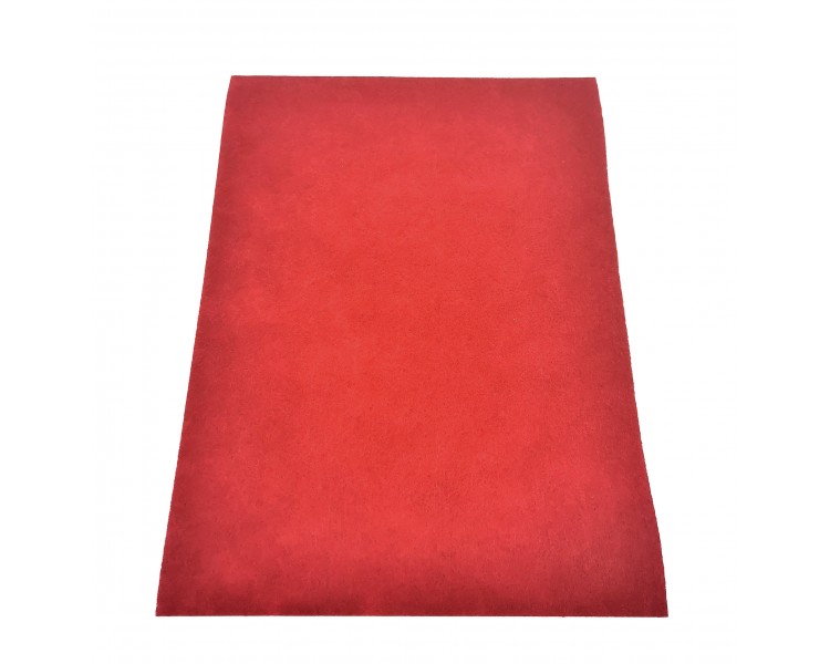 Carta Decorativa Feltro | Rosso - A4 / 1mm Carta Decorativa Feltro | Rosso - A4 / 1mm