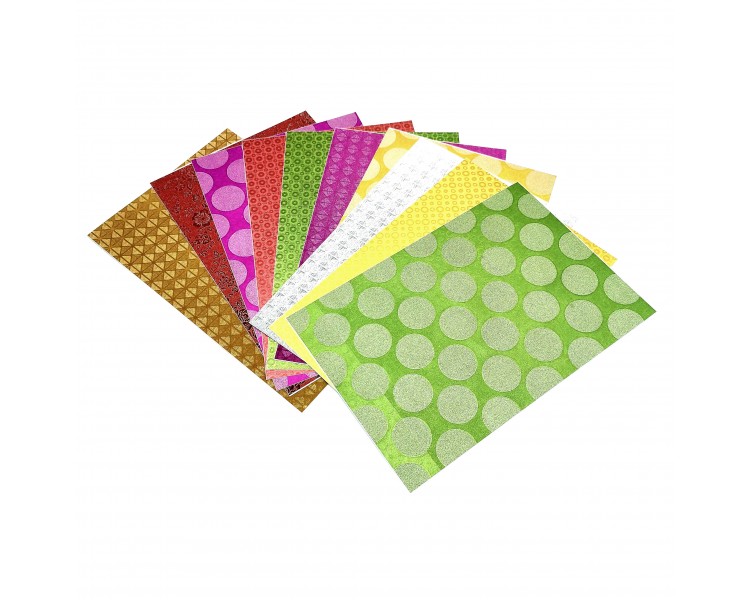 Carta Decorativa | Mix Pattern - A4 / 10 pezzi Carta Decorativa | Mix Pattern - A4 / 10 pezzi