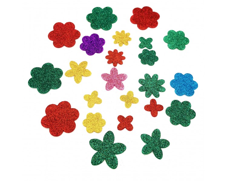 Forme Decorative Eva glitterate