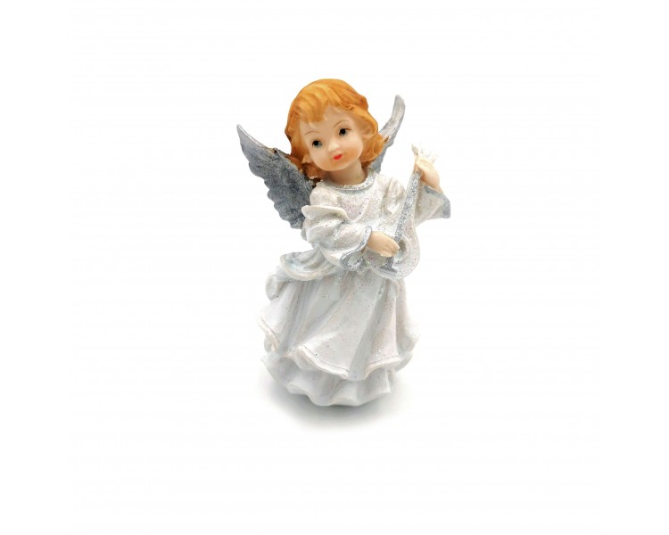 Angelo Decorativo con Clarinetto | 8x7x15cm Angelo Decorativo con Clarinetto | 8x7x15cm