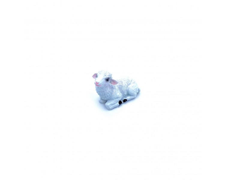 Pecora Decorativa 4,5x2,5x3,5cm Pecora Decorativa 4,5x2,5x3,5cm