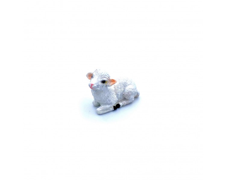 Pecora Decorativa 5,5x3,5x5cm Pecora Decorativa 5,5x3,5x5cm