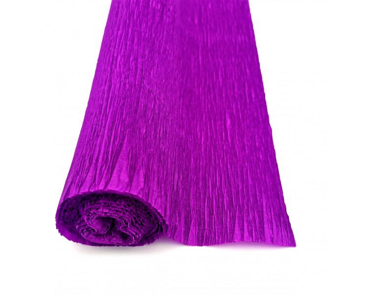Carta Crespa per Fiori | Fucsia Scuro - 300x50cm Carta Crespa per Fiori | Fucsia Scuro - 300x50cm