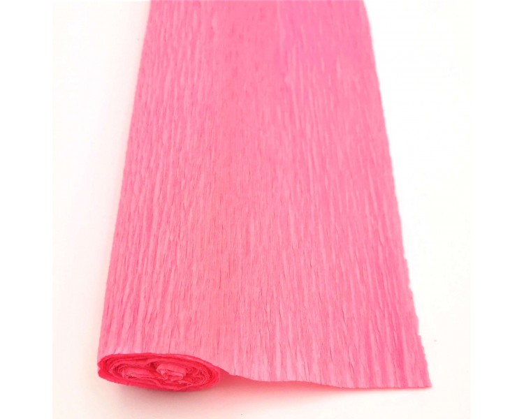Carta Crespa per Fiori | Rosa Fluo - 300x50cm Carta Crespa per Fiori | Rosa Fluo - 300x50cm