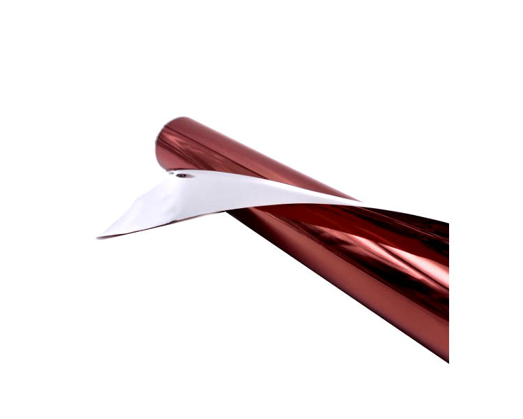 Cellophane Bicolore 0,7x25m Rosso e Argento Cellophane Bicolore 0,7x25m Rosso e Argento