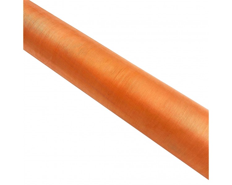 Bobina in organza Salmone per Fiori 0,48x9,14m Bobina in organza Salmone per Fiori 0,48x9,14m