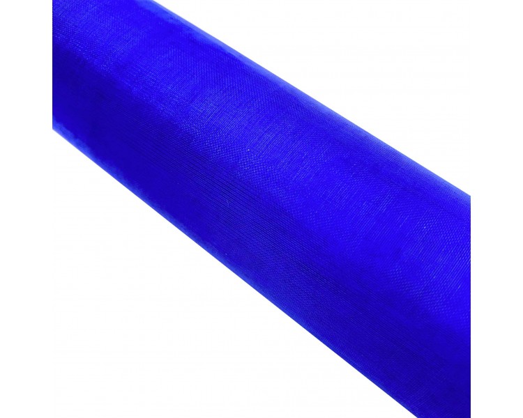 Bobina in organza Blu per Fiori 0,48x9,14m Bobina in organza Blu per Fiori 0,48x9,14m