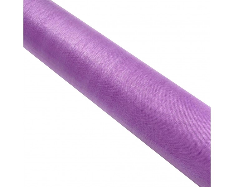 Bobina in organza Lilla per Fiori 0,48x9,14m Bobina in organza Lilla per Fiori 0,48x9,14m