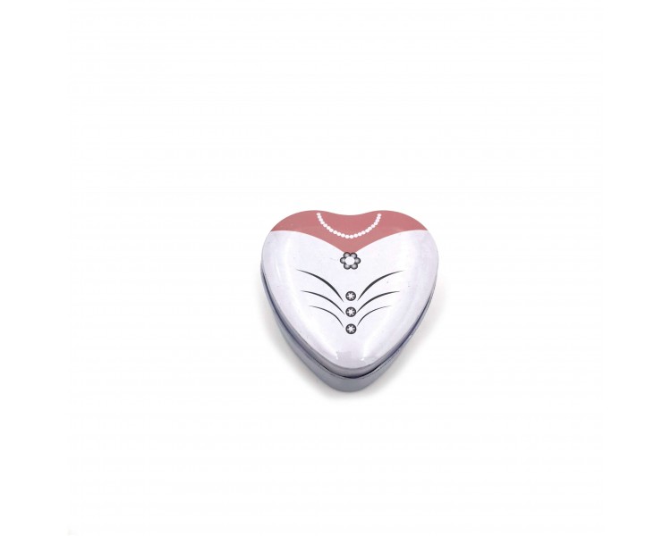 Scatola Regalo Cuore Rosa 7x7x4cm Scatola Regalo Cuore Rosa 7x7x4cm