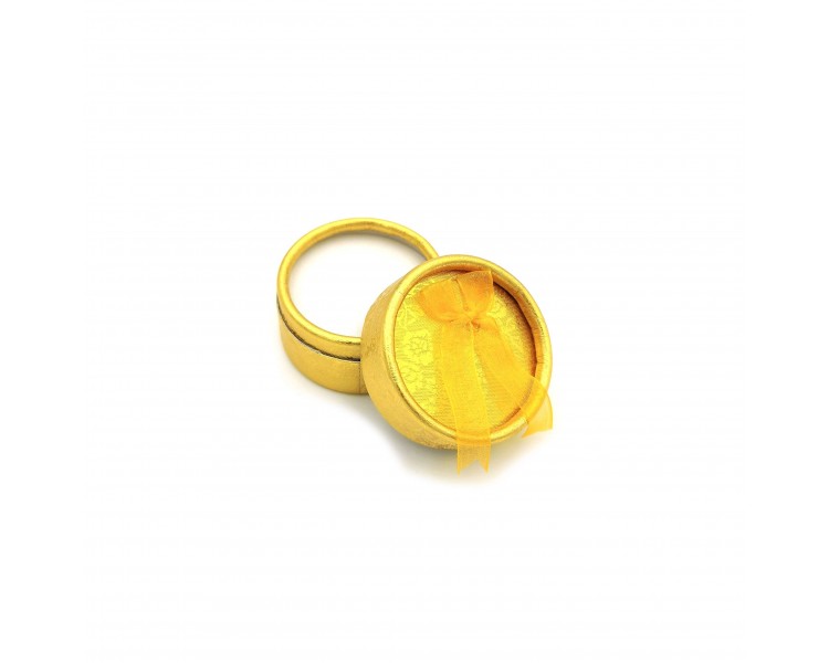 Scatola per Gioielli Oro 5,4x3,4cm Scatola per Gioielli Oro 5,4x3,4cm