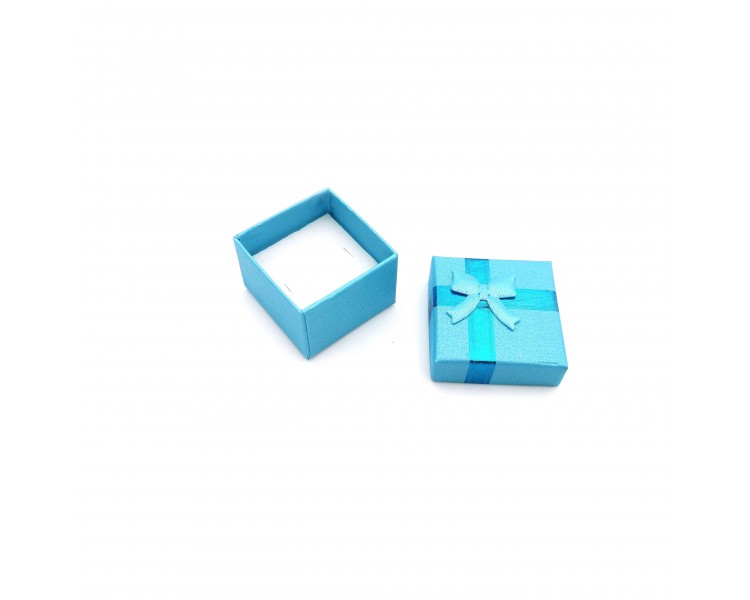 Scatola per Gioielli Celeste 4x3x3cm Scatola per Gioielli Celeste 4x3x3cm