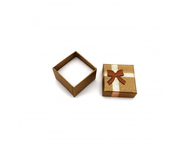 Scatola per Gioielli Bronzo 4x3x3cm Scatola per Gioielli Bronzo 4x3x3cm