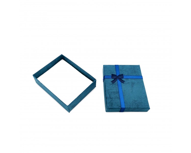 Scatola per Gioielli 9x7x2,5cm Blu Notte Scatola per Gioielli 9x7x2,5cm Blu Notte