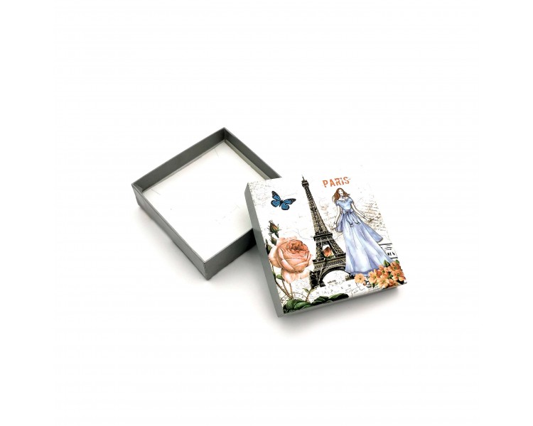 Scatola per Gioielli 9x9x3cm Scatola per Gioielli 9x9x3cm