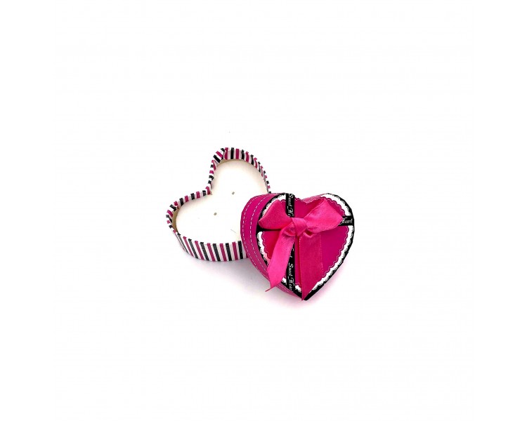 Scatola per Gioielli 7x3cm Cuoricino Scatola per Gioielli 7x3cm Cuoricino