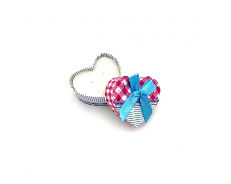 Scatola per Gioielli 7x3cm Cuoricino Scatola per Gioielli 7x3cm Cuoricino