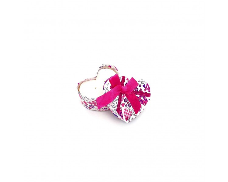 Scatola per Gioielli 7x3cm Cuoricino Scatola per Gioielli 7x3cm Cuoricino