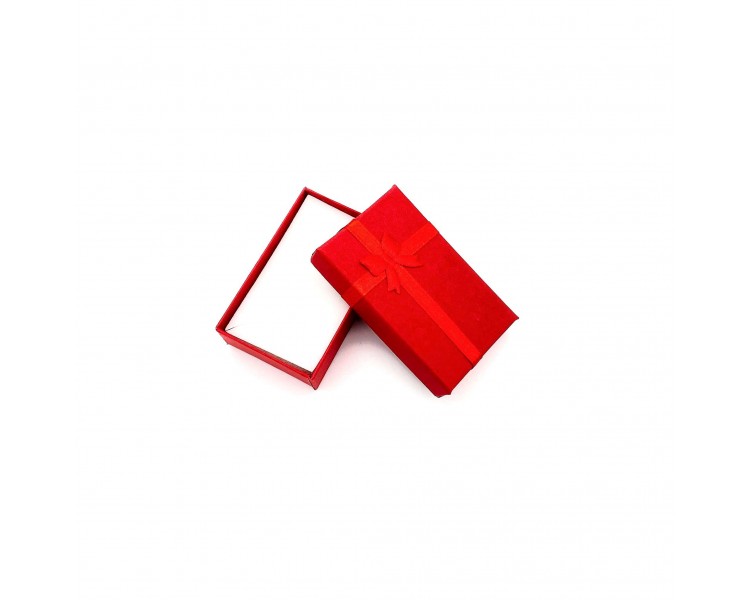 Scatola per Gioielli 8x5x2,5cm Rossa Scatola per Gioielli 8x5x2,5cm Rossa