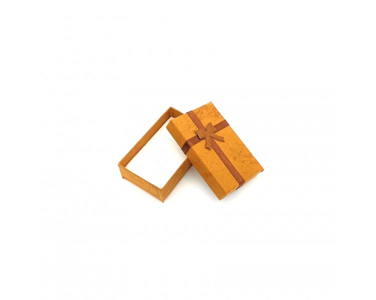 Scatola per Gioielli 8x5x2,5cm Cammello Scatola per Gioielli 8x5x2,5cm Cammello