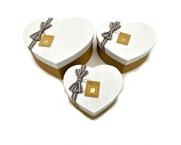 Scatole Regalo Cuore 3 in 1 Scatole Regalo Cuore 3 in 1