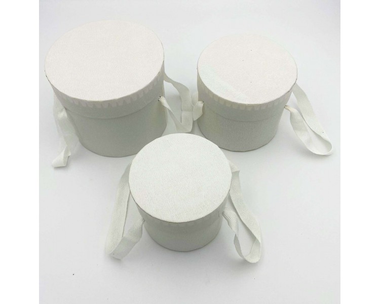 Scatole Portafiori 3 in 1 Bianco Scatole Portafiori 3 in 1 Bianco