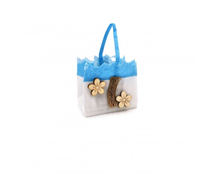 Shopper Regalo 8x7x4,5cm Bianca Shopper Regalo 8x7x4,5cm Bianca