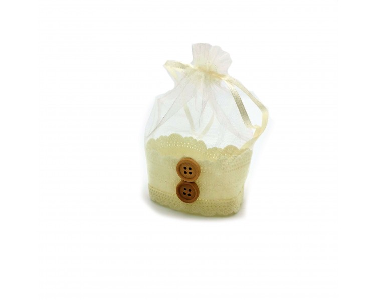 Shopper Regalo 11x6,5x5cm Panna Shopper Regalo 11x6,5x5cm Panna
