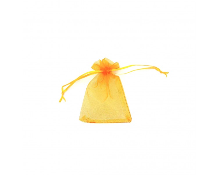 Portaconfetti in Organza 11x8cm Arancione Portaconfetti in Organza 11x8cm Arancione