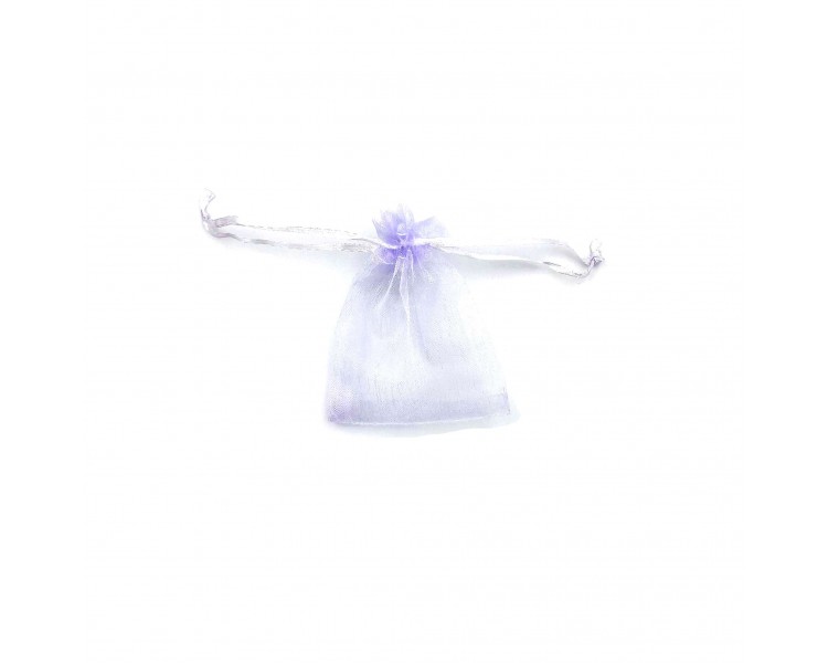 Portaconfetti in Organza 11x8cm Lilla Chiaro Portaconfetti in Organza 11x8cm Lilla Chiaro