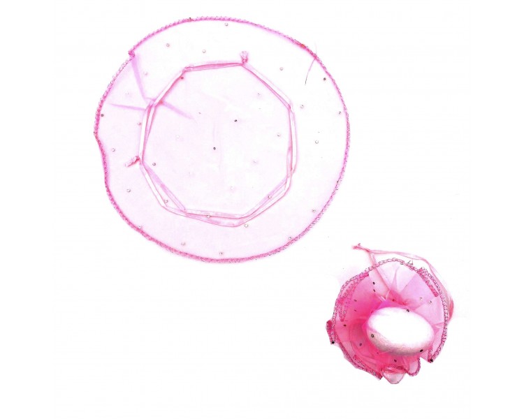 Portaconfetti rotondo 25cm Rosa Portaconfetti rotondo 25cm Rosa
