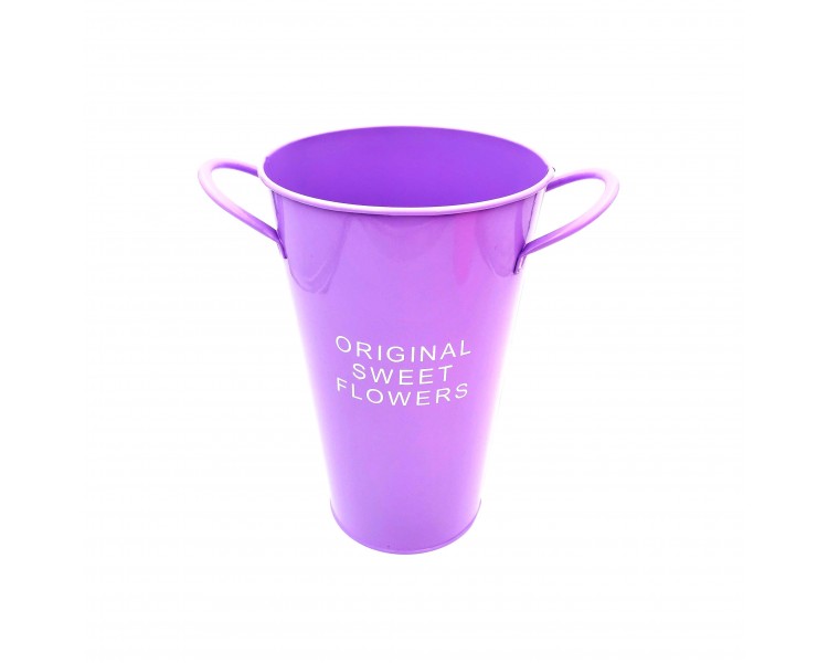 Vaso in Metallo 30cm Lilla Vaso in Metallo 30cm Lilla
