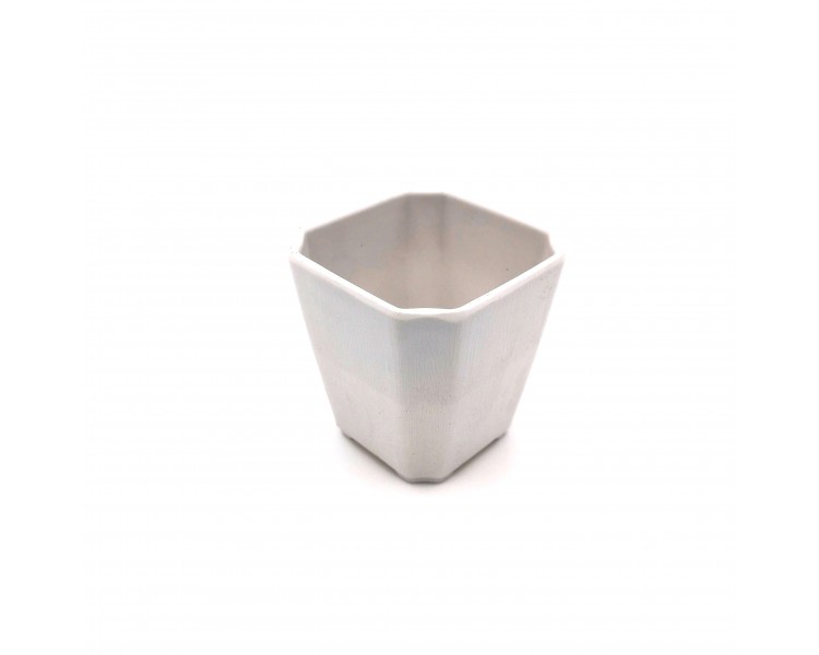 Vasetto in PVC Bianco Vasetto in PVC Bianco