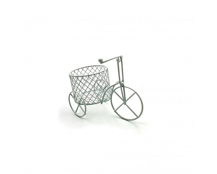 Decorazione Bici Tondo 10x8x7cm Decorazione Bici Tondo 10x8x7cm