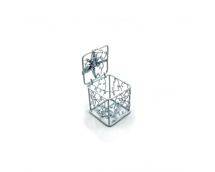Decorazione Gabbietta 7x4,5x4,5cm Decorazione Gabbietta 7x4,5x4,5cm
